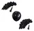 10 Globos látex NEGRO 5" - comprar online