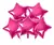 Globo metalizado ESTRELLA FUCSIA 45CM