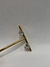 Brinco coração zirconia