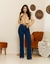 Calça Jeans Feminina Flare Cintura Alta - comprar online