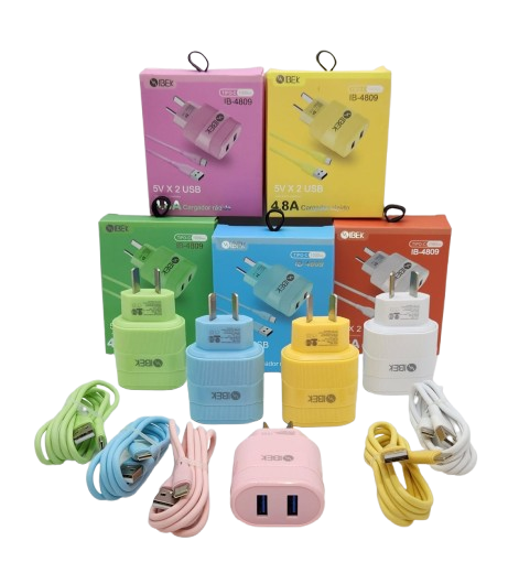 Cargador + cable usb tipo c 4.8 ibek