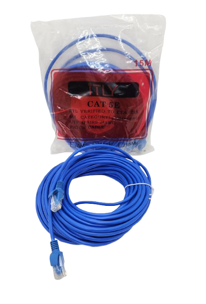 Cable de Red 15 Metros CAT 5E