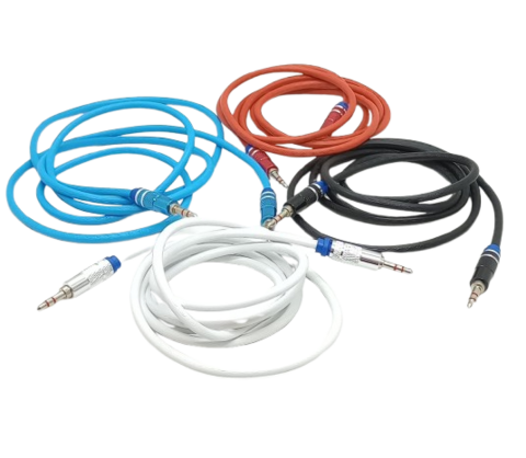 Cable Auxiliar Engomado 1.5M / Punta Metálica Pesada