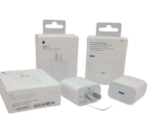 Cabezal 20W iPhone Tipo C / Cargador Rápido para iPhone 15