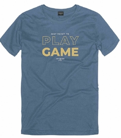 Camiseta play game azul denim - King & Joe (Ref 27965) - comprar online