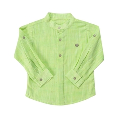 Camisa manga longa verde - Anjos Baby (Ref 24985)