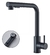 Grifo Monocomando Extensible Acero Inoxidable, Cierre Cerámico. Color: Negro Mate. - tienda online