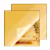 Placa de PVC Espejo Flexible Gold 2440x1220 vorum