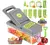 Mandolina Picador Cortador Rallador De Verduras 14 Piezas - comprar online