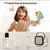 Parlante Bluetooth Luz Portatil Usb + Microfono Karaoke K12 Color Rosa en internet
