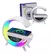Lampara Velador Alarma Parlante Bt Carga Inalámbrica Led Rgb - comprar online