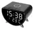 Reloj Despertador Digital Usb Cargador Inalámbrico Temporizador. - comprar online