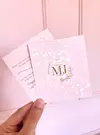 Cartão Agradecimento Holográfico 8.8x9.8cm - comprar online