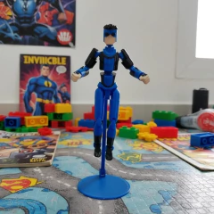 Imagen de Combo X3 Muñeco Articulado Invincible Omni-man/mark Grayson