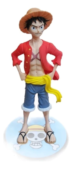 figura de Monkey D. Luffy en internet