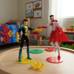 Combo Muñeco Articulado Omni-man / Mark Grayson en internet