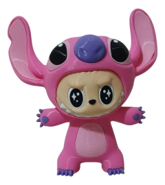 Muñeco Labubu 3d Stitch Rosa Angela Kawaii Geek en internet
