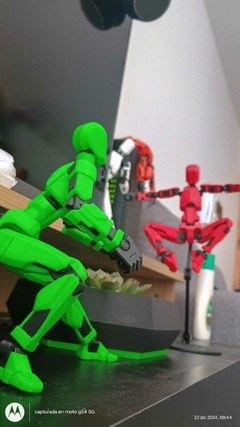 Maniquí Muñeco Articulado Impreso 3d Altura 21 Cm (dummy 13) en internet