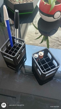 LAPICEROS / PORTA PILAS / MINI CAJONES DE GASEOSA