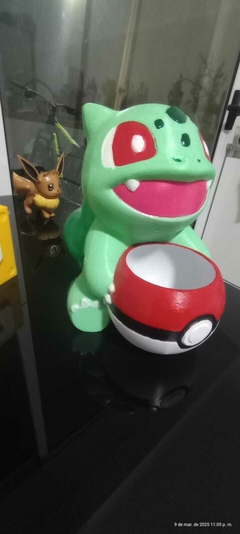 Maceta Tematica Pokemón Bulbasaur - comprar online