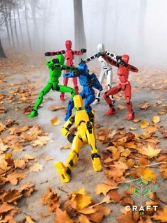 PACK x 5 Maniquí Articulado Altura 21 Cm (dummy 13) - comprar online