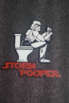 Cartel Baño Star Wars Storm Pooper - comprar online