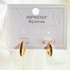 1272 - Brinco Argola Ouro 18k - Colors na internet