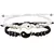 Pulseira Yin-yang para casal - 1 par
