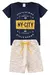 Conjunto Infantil Verão Masculino NY - City Marinho - comprar online