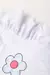 Conjunto Infantil Verão Feminino Flores - Branco - Tete baby e kids