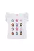 Imagem do Conjunto Infantil Verão Feminino Flores - Branco