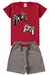 Conjunto Infantil Verão Masculino Controle - Vermelho - comprar online