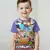 Jogo quente impressão 3d roupas de bebê 5 a 14 anos masculino roupas ao ar liv - comprar online