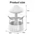 Umidificador de ar elétrico nuvem de chuva 300ml difusor de aroma zen gotas de - comprar online