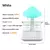 Umidificador de ar elétrico nuvem de chuva 300ml difusor de aroma zen gotas de - GuimaKids