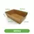 Bandeja 350ml kraft multiuso | 200 UND