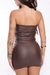 Vestido couro