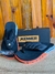 Chinelo Adulto Premium Preto com Solado Laranja e Lateral Cinza