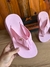 Chinelo Adulto Premium Rosa Claro Monocromático