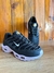 Tênis Infantil Esportivo Preto com Detalhes Neon