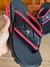 Chinelo Adulto Premium Preto e Rosa com Detalhe Dourado - comprar online