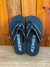 Chinelo Masculino Preto com Tiras Pretas e Detalhe Cinza – Edição Street Essential