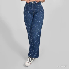 Jeans Recto Dama Rigido Super tiro alto Basico ref: R0052 en internet