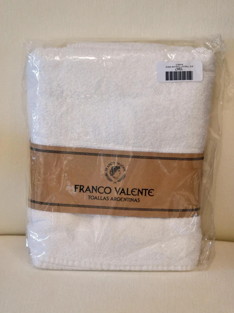 SET TOALLA + TOALLON FRANCO VALENTE