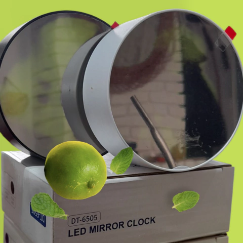 RELOJ DESPERTADOR ESPEJADO - comprar online
