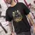 Camiseta Masculina GuGi Estampa Gorilla Gang Streetwear 100% Algodão Premium Re