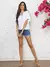 blusa feminino gola v duna - Amillion Store