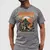 Camiseta Masculina GuGi Estampa Robo Riot Sci-Fi Exterminador Distopia Revolução Das Maquinas 100% Algodão Premium