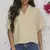 blusa feminino gola v duna - comprar online