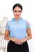 Blusa Feminina Linda Com Detalhe de Renda Nas Mangas Em Promoção - loja online